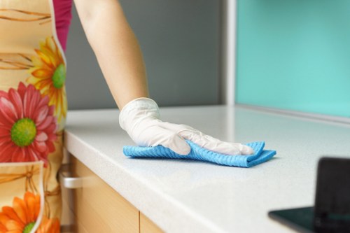 Deep cleaning a stained carpet in Enfield Town